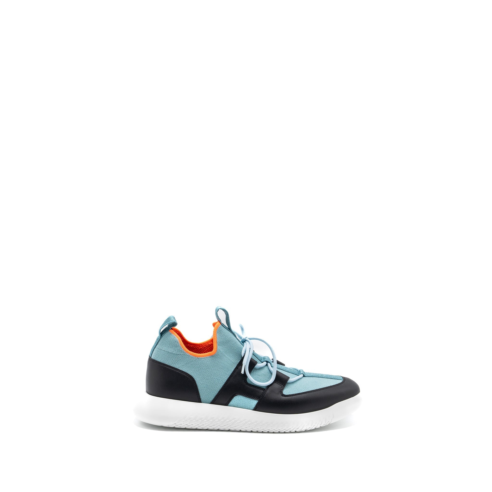 HERMES DUEL SNEAKERS BLUE / BLACK MULTICOLOUR