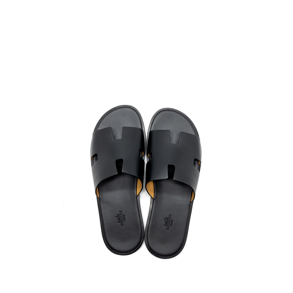 HERMES IZMIR SANDAL CALFSKIN BLACK