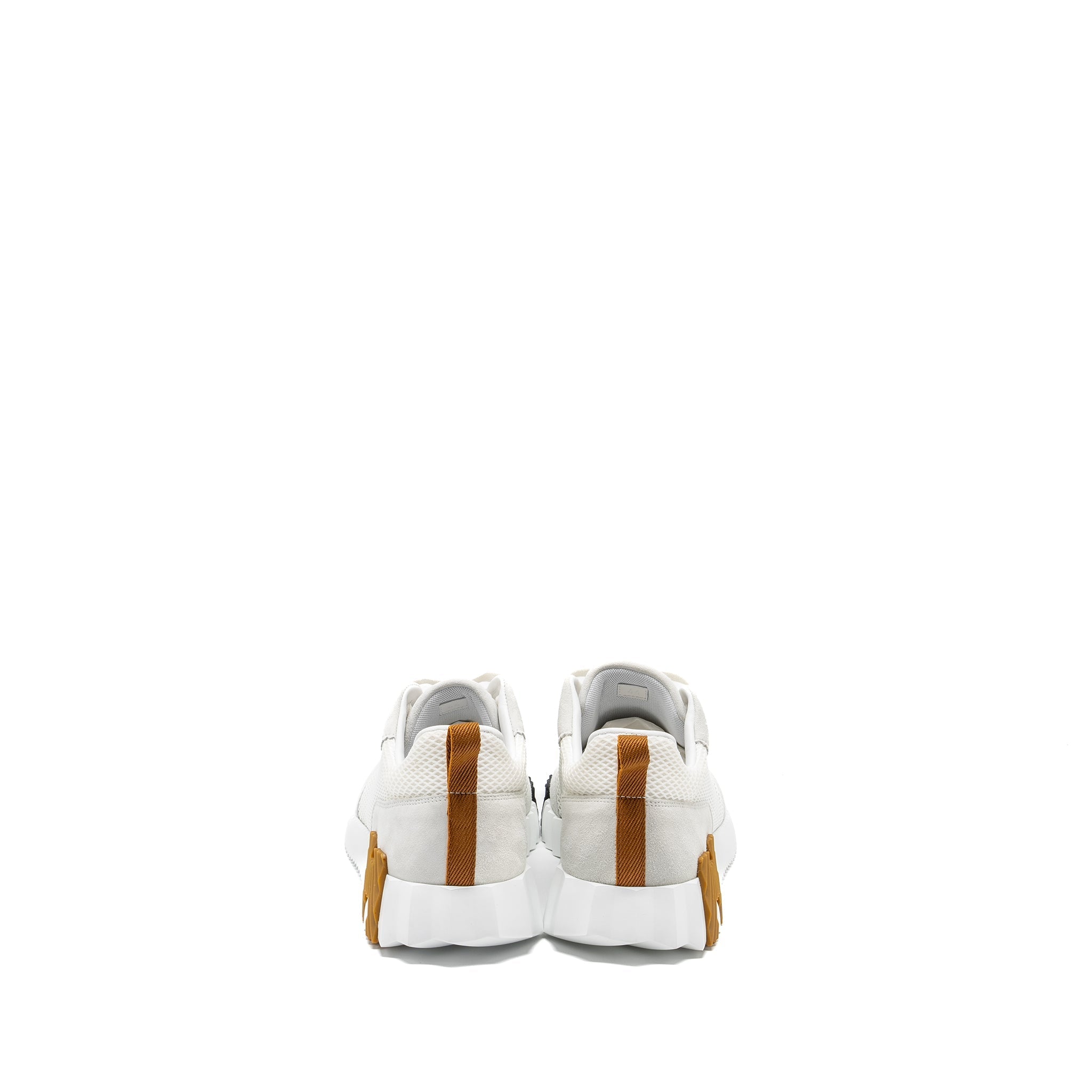 HERMES HOMME BOUNCING SNEAKER LEATHER BLANC/BEIGE