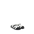 HERMES CHYPRE SANDALS BLACK/WHITE