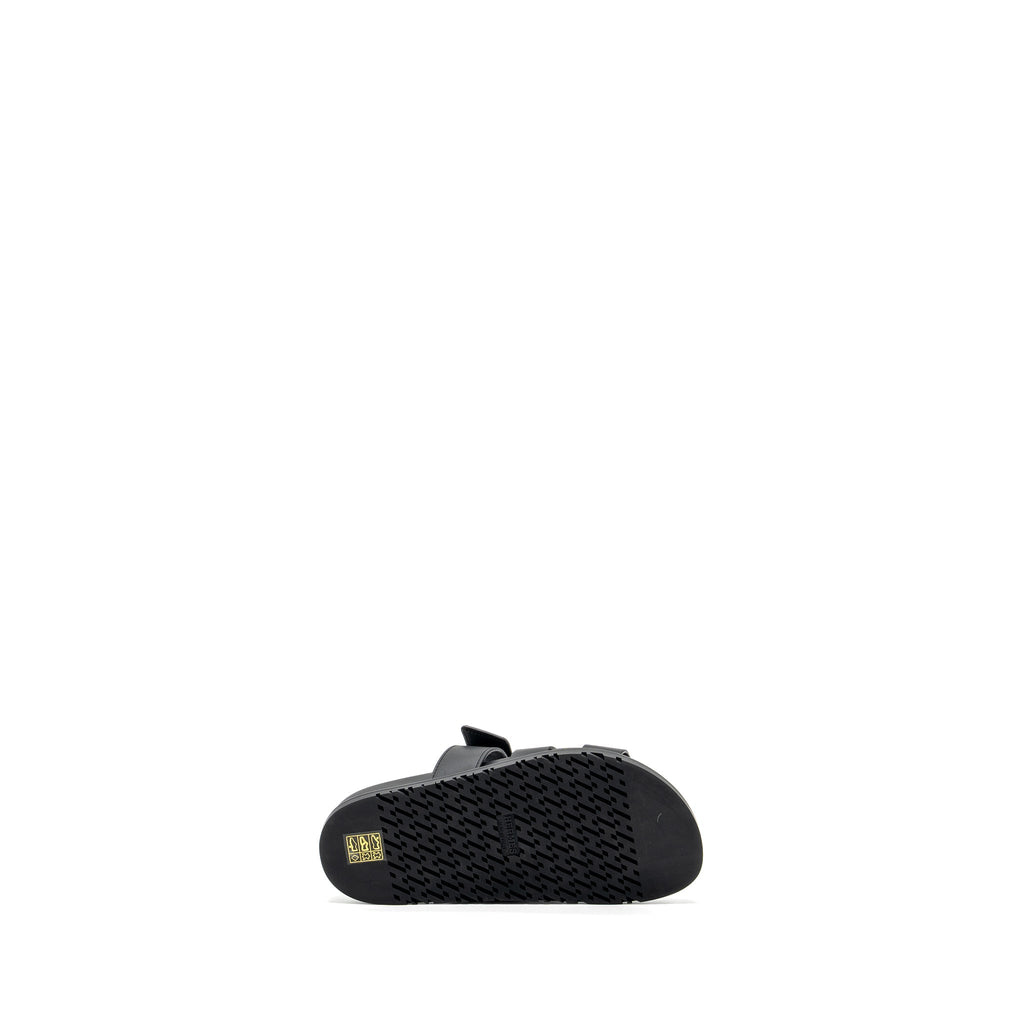 HERMES CHYPRE SANDALS BLACK