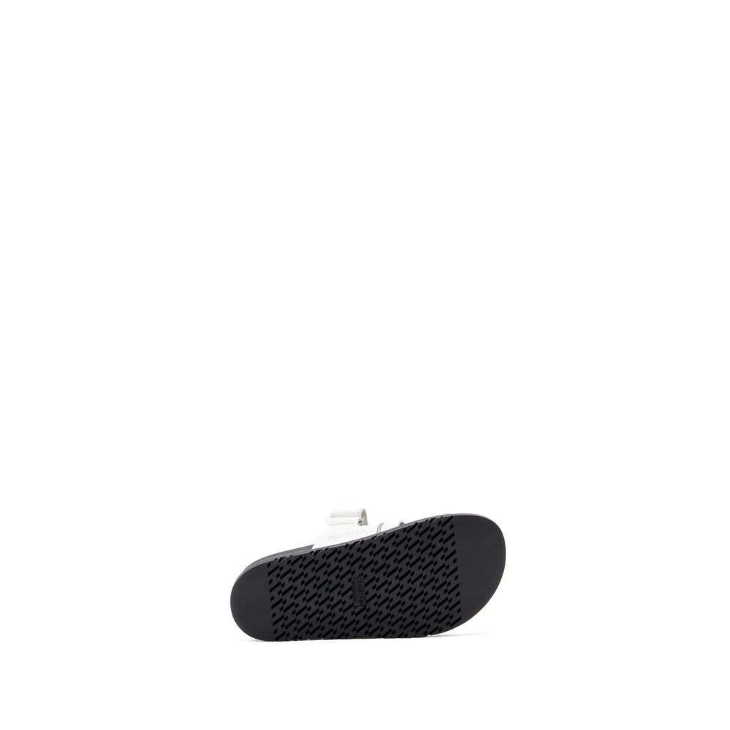 HERMES CHYPRE SANDALS STAR EMBROIDERED WHITE