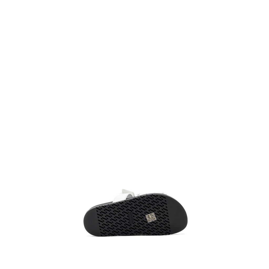 HERMES CHYPRE SANDALS STAR EMBROIDERED WHITE