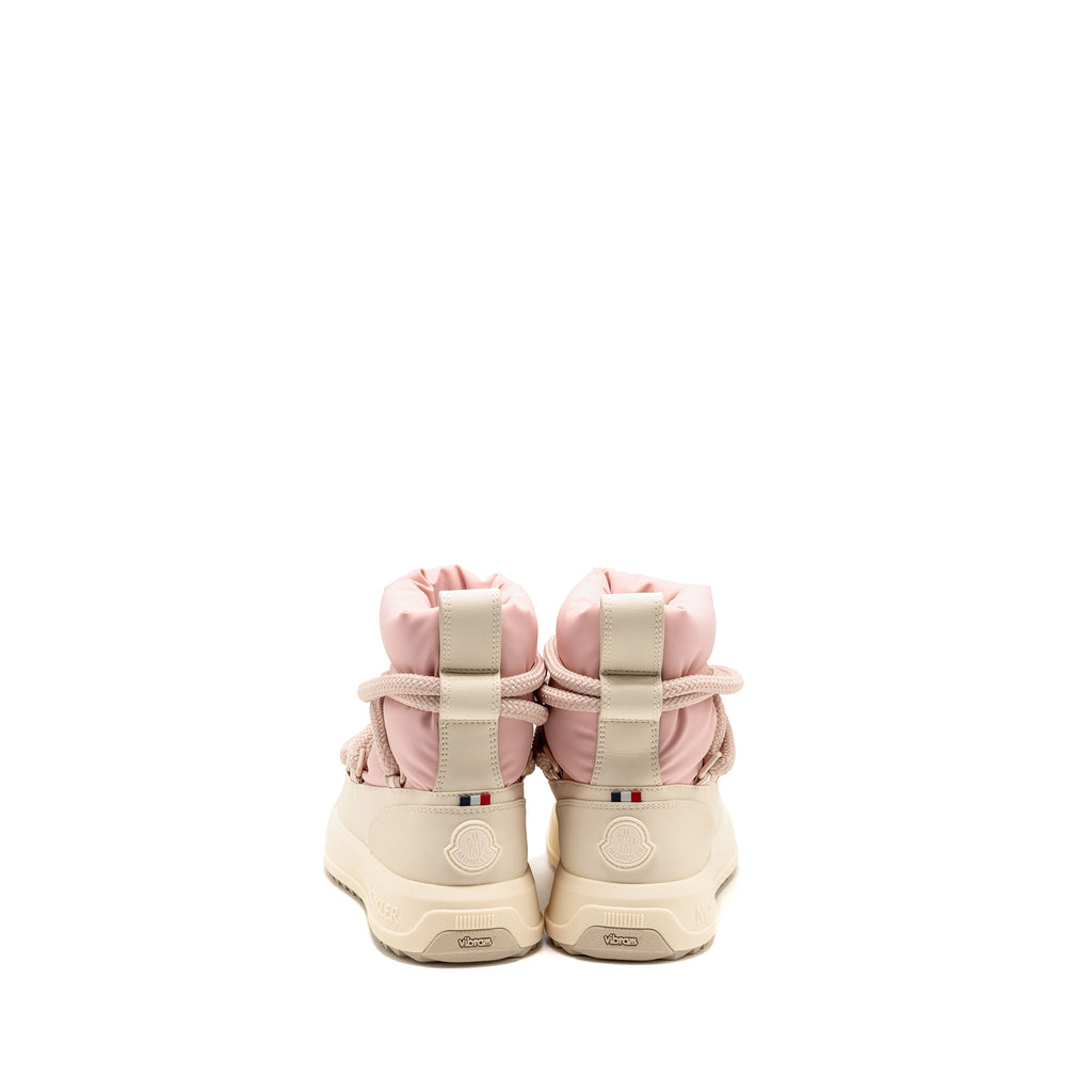 MONCLER ALTIVE MID SNOW BOOTS NYLON/MESH/TEXTURED RUBBER PINK