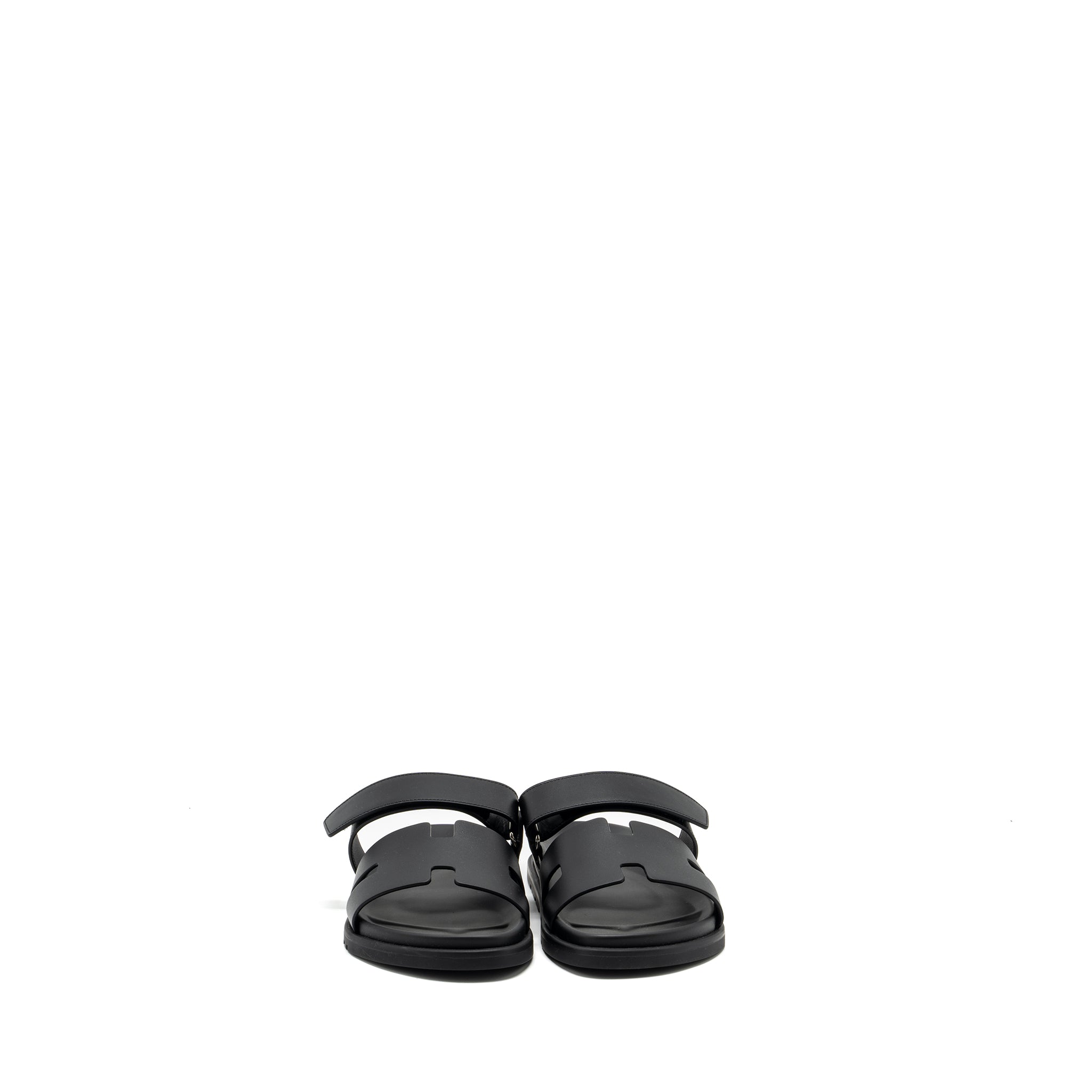 HERMES MEN’S CHYPRE SANDALS BLACK