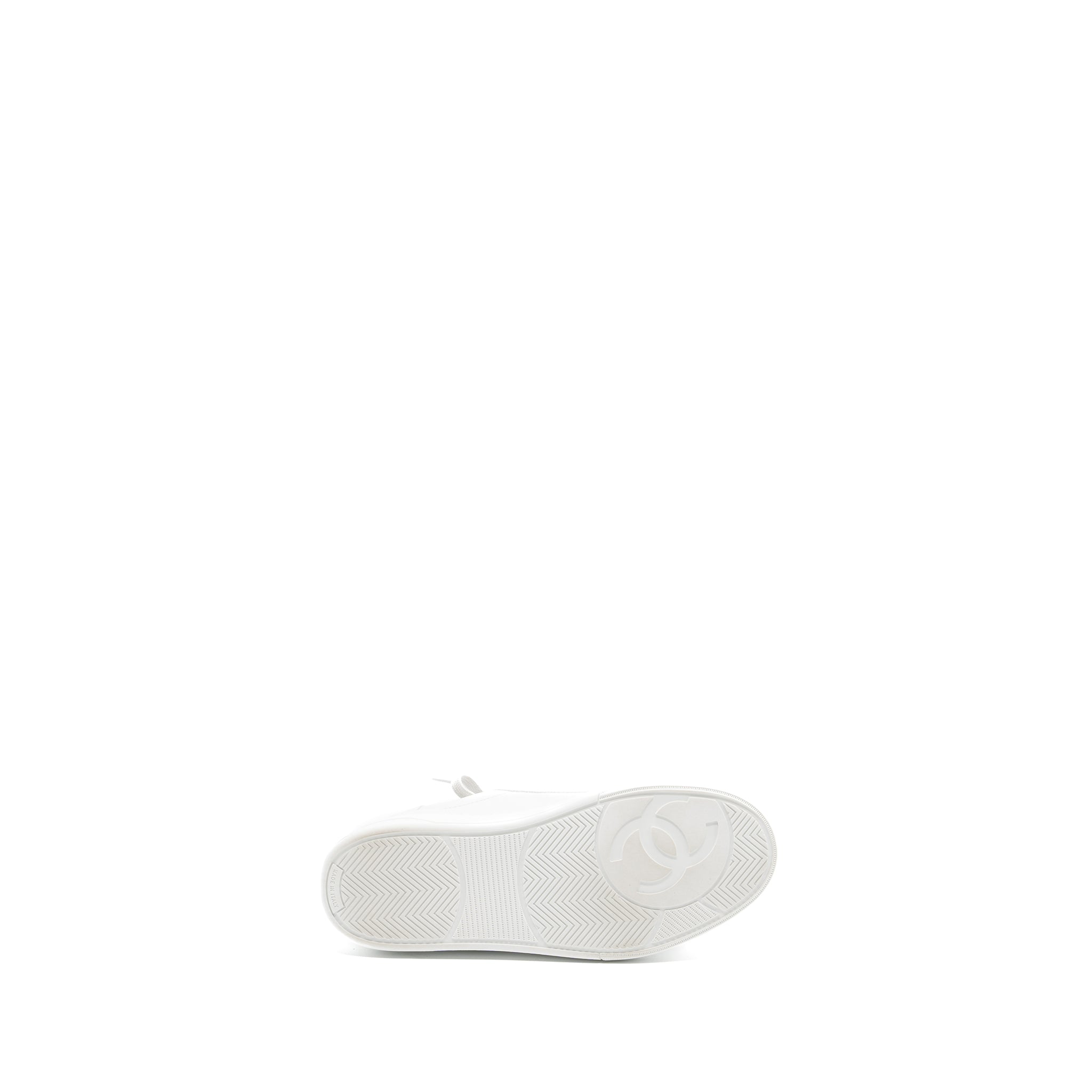 CHANEL 23A SNEAKER CALFSKIN WHITE