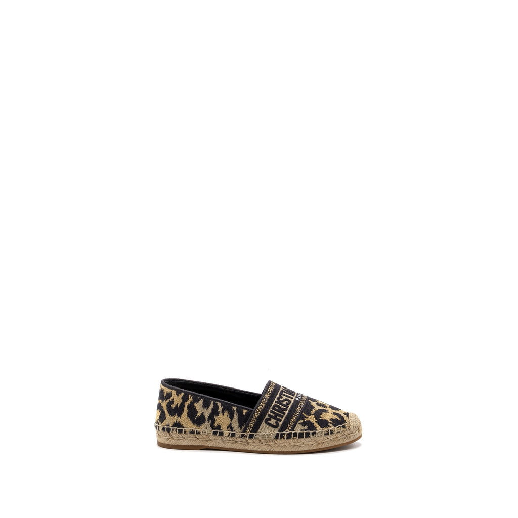 DIOR GRANVILLE ESPADRILLE BROWN / BLACK