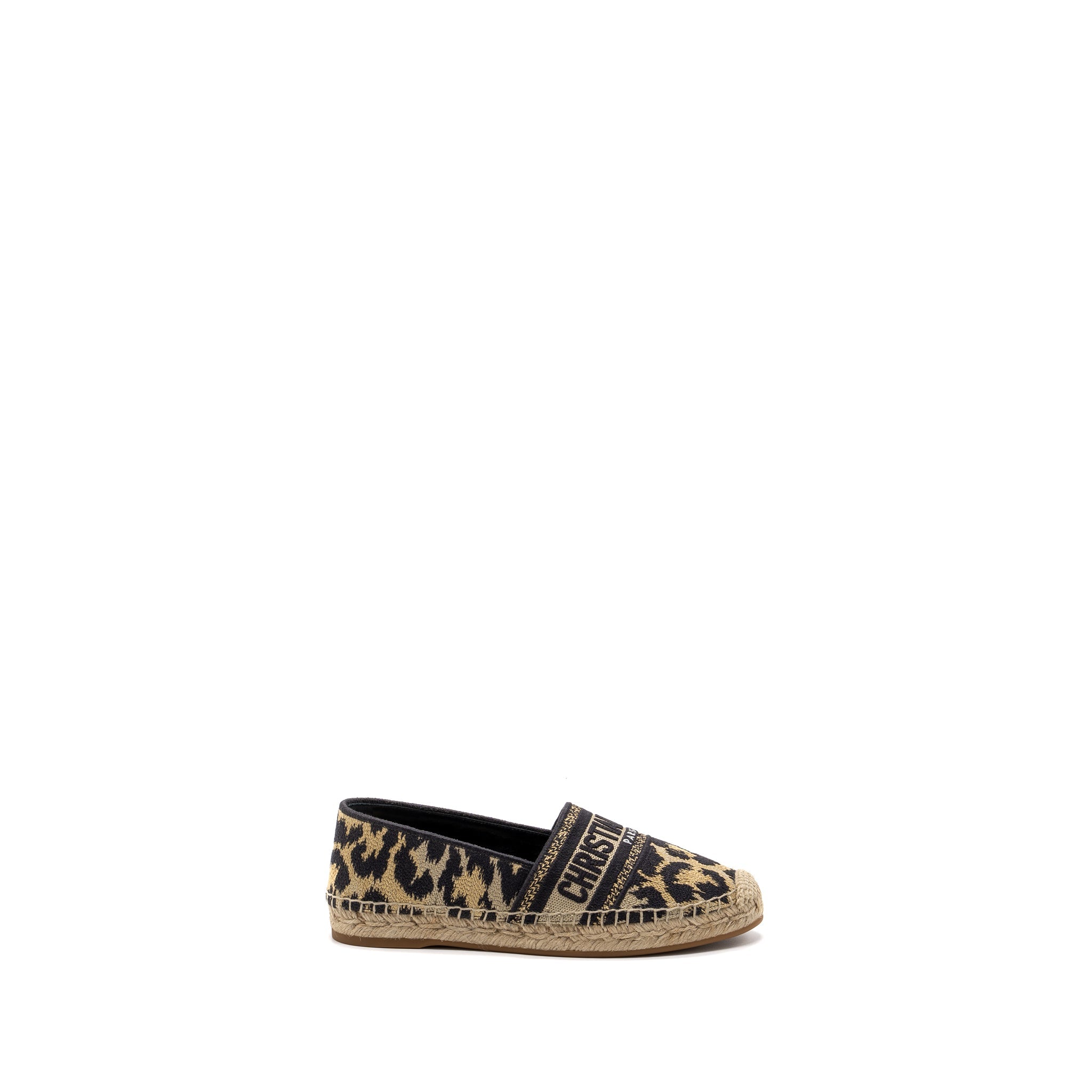 DIOR GRANVILLE ESPADRILLE BROWN / BLACK