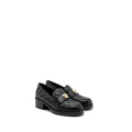 CHANEL HEART ROCK LOAFERS LEATHER BLACK LGHW