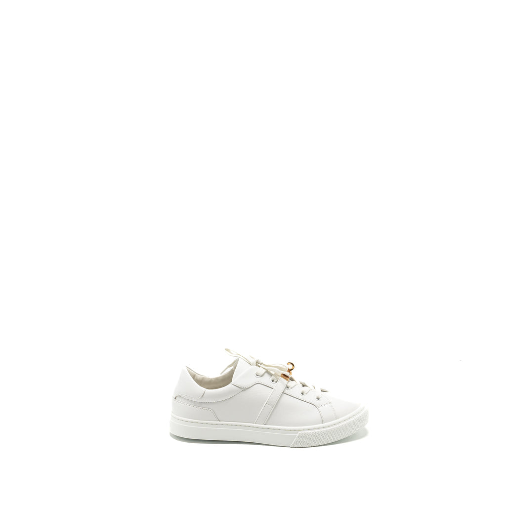 HERMES DAY SNEAKER CALFSKIN WHITE RGHW