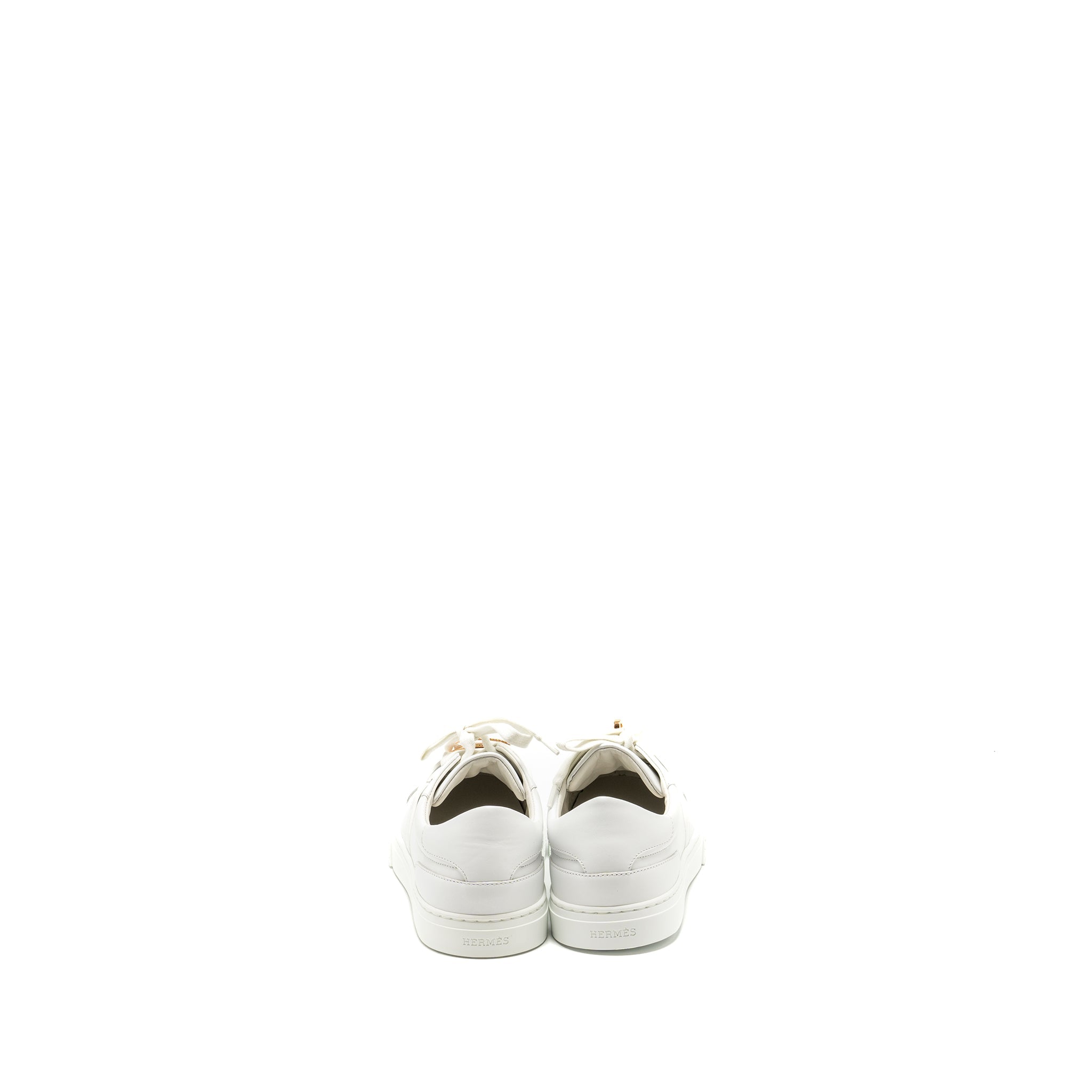 HERMES DAY SNEAKER CALFSKIN WHITE RGHW