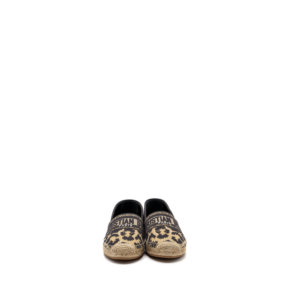 DIOR GRANVILLE ESPADRILLE BROWN / BLACK