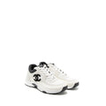 CHANEL TRAINERS SUEDE/CALFSKIN BLACK/WHITE