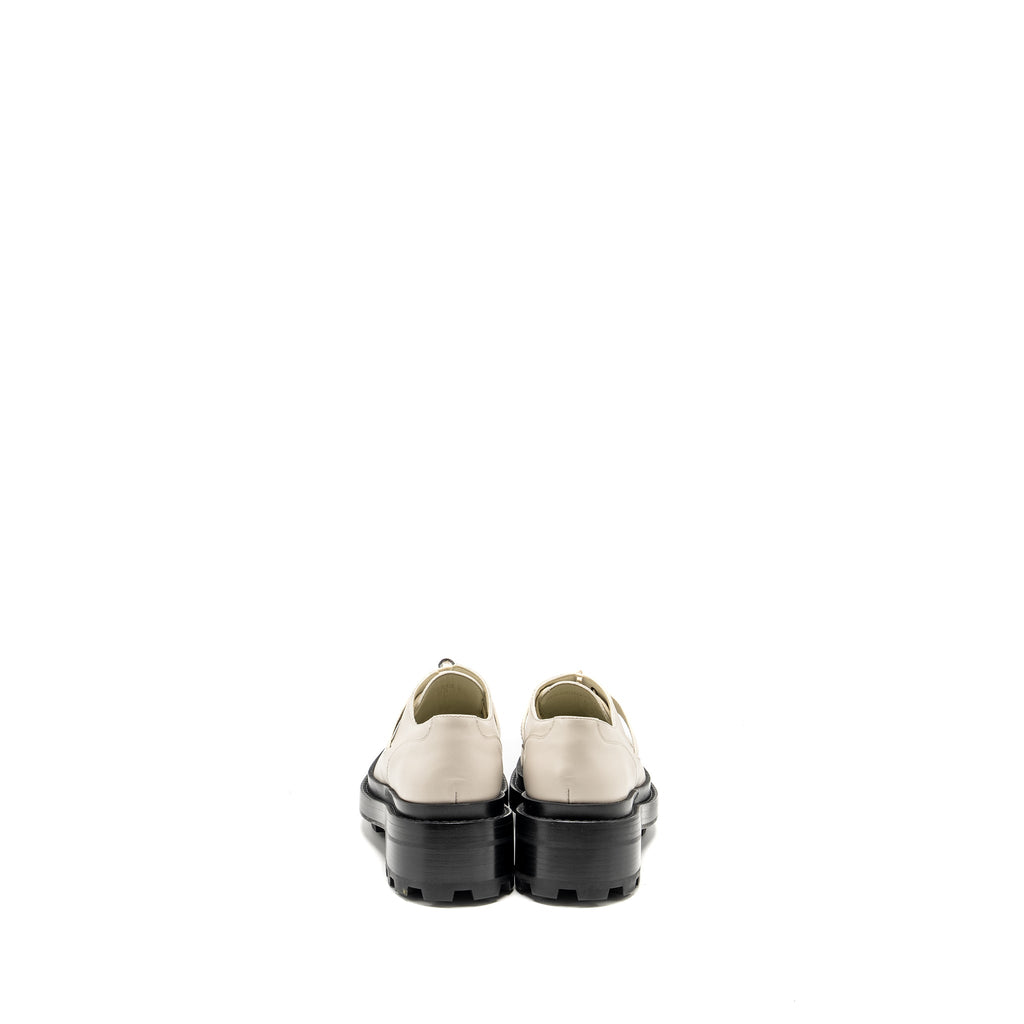 HERMES RICHELIEU DERBY FIRST LOAFER BEIGE GLAICE SHW