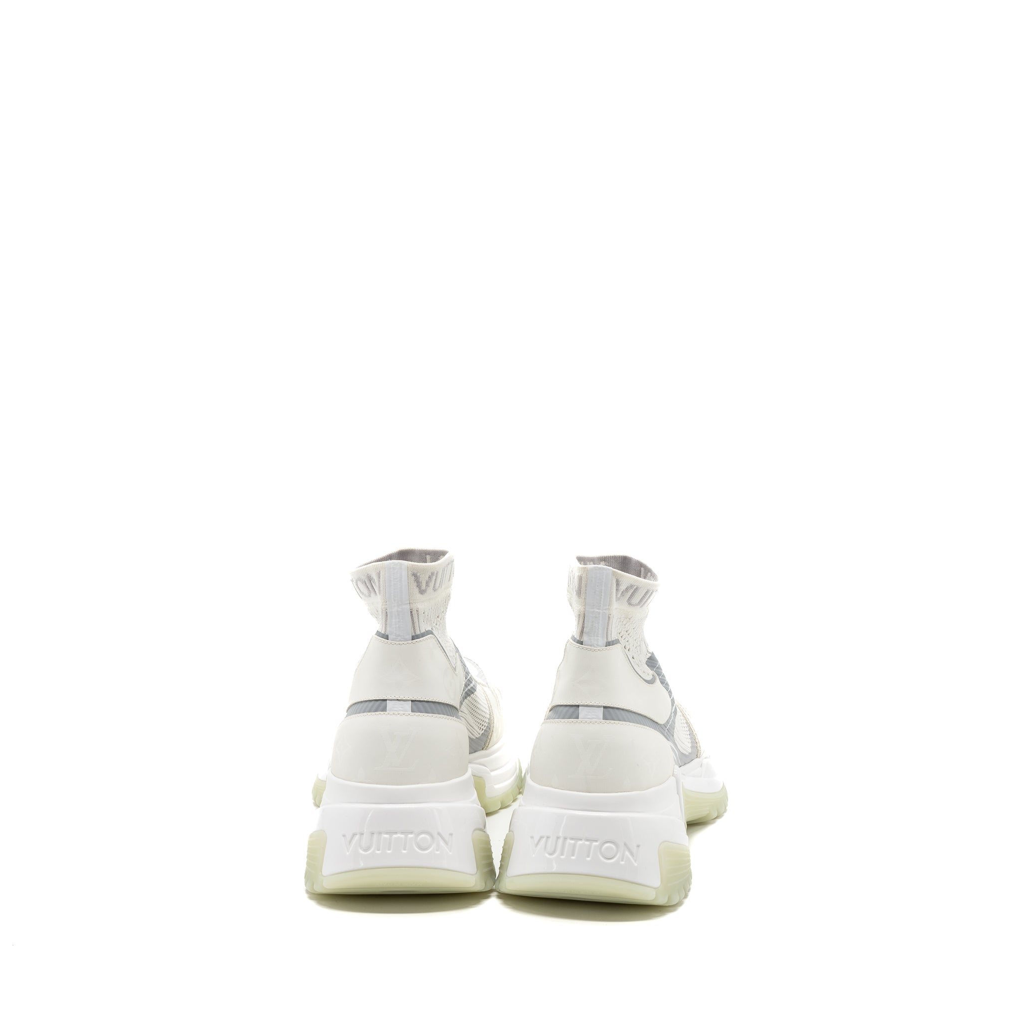 LOUIS VUITTON HIGH TOP CHUNKY SNEAKERS