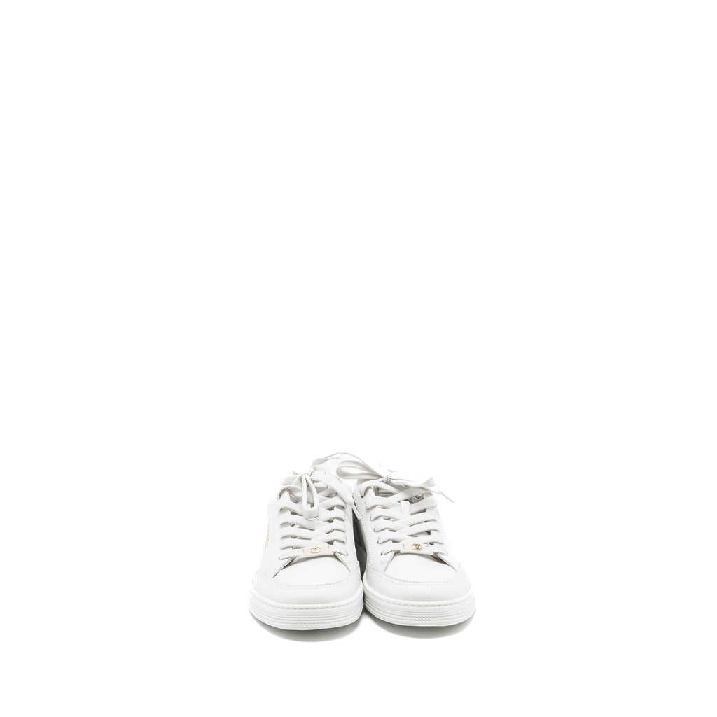 CHANEL 23A SNEAKER CALFSKIN WHITE
