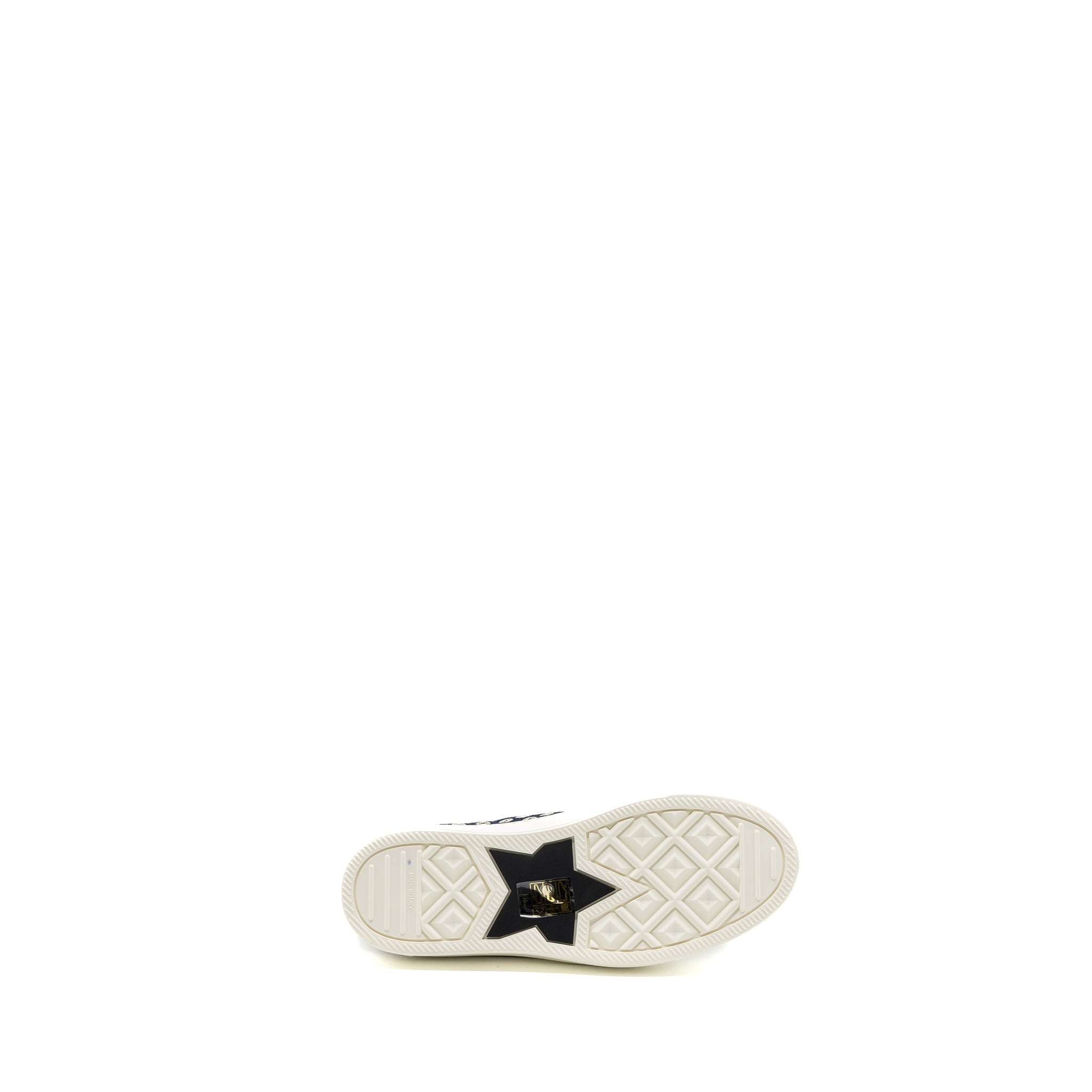 DIOR WALK N SNEAKER DARK DENIM EYELETS