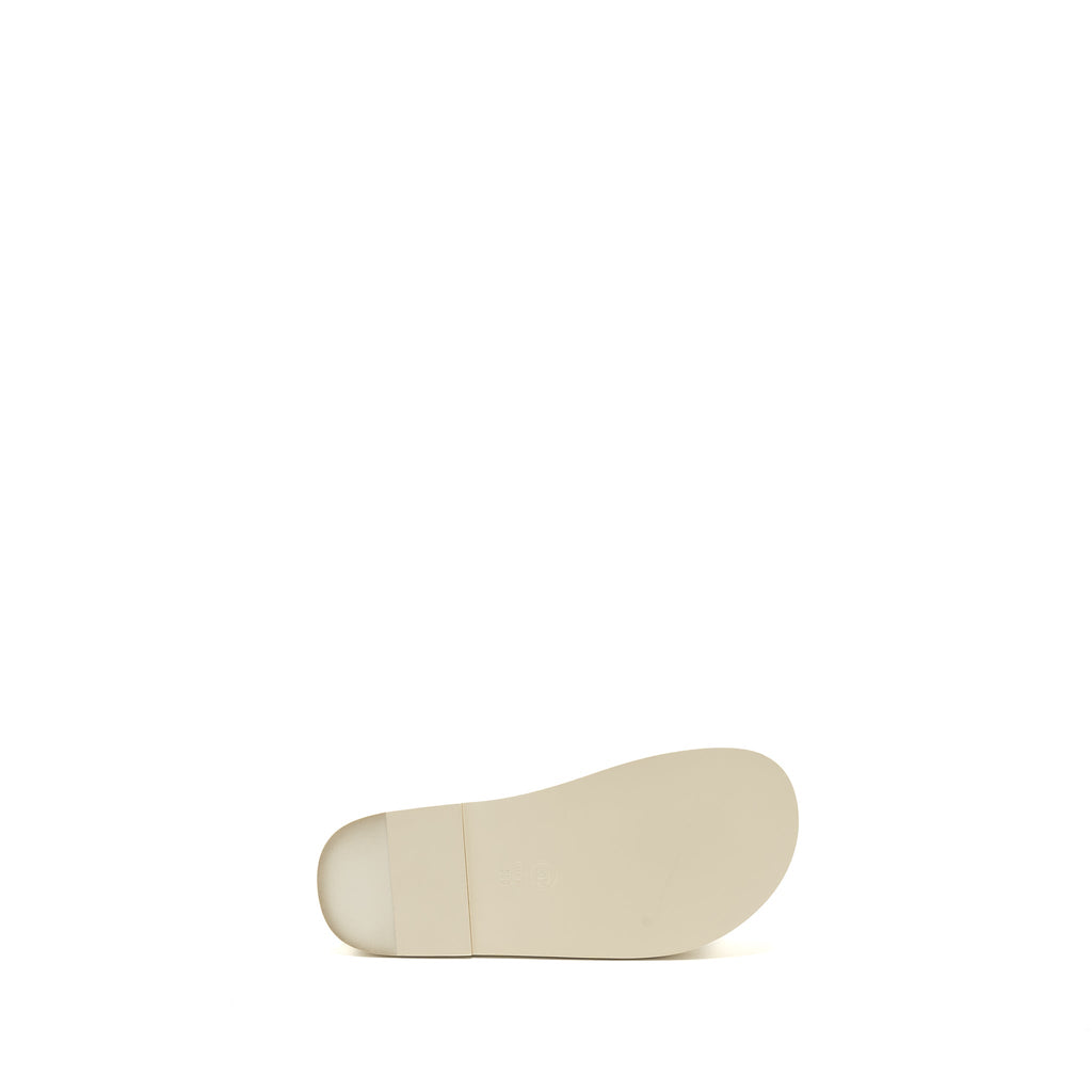 CHANEL LETTER SANDAL LEATHER WHITE/MULTICOLOUR
