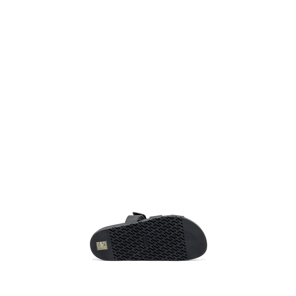 HERMES CHYPRE SANDALS BLACK