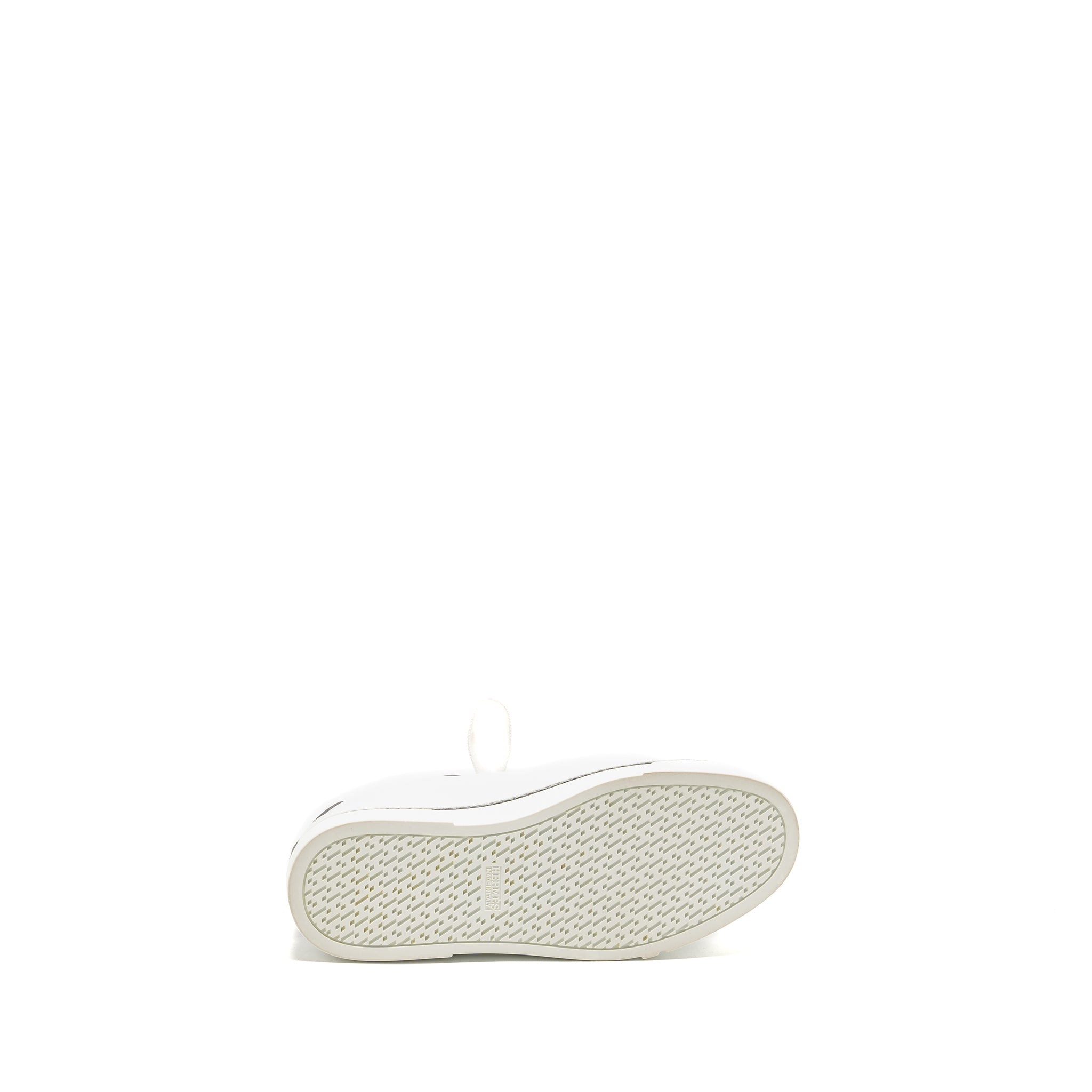 HERMES WING SNEAKERS LEATHER WHITE/SILVER SHW