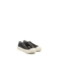 CHANEL 24P LEATHER TRAINER BLACK