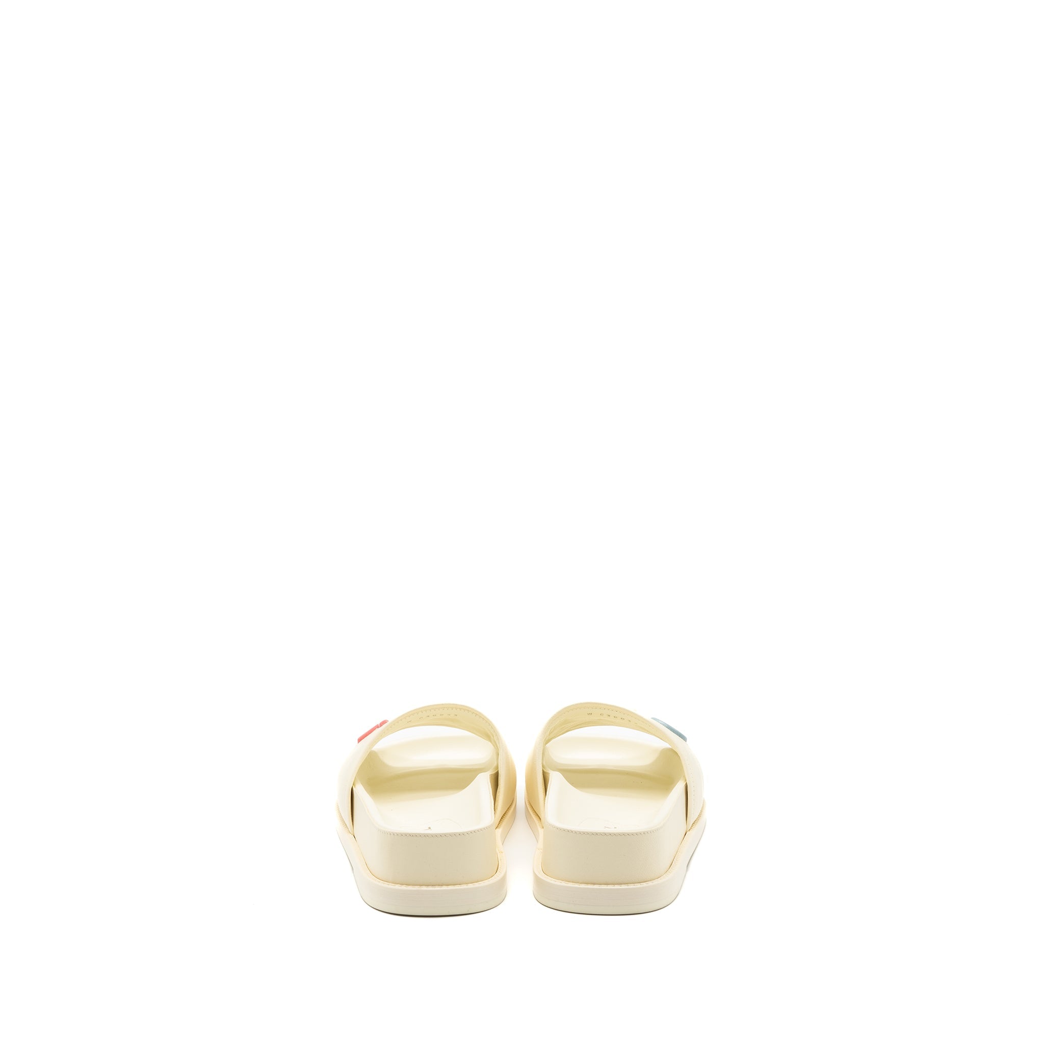 CHANEL LETTER SANDAL LEATHER WHITE/MULTICOLOUR
