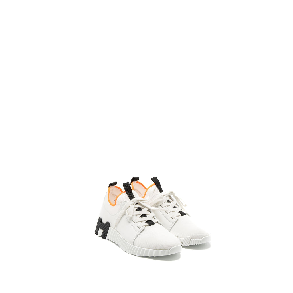 HERMES FEMME DEPART SNEAKER CALFSKIN MULTICOLOUR