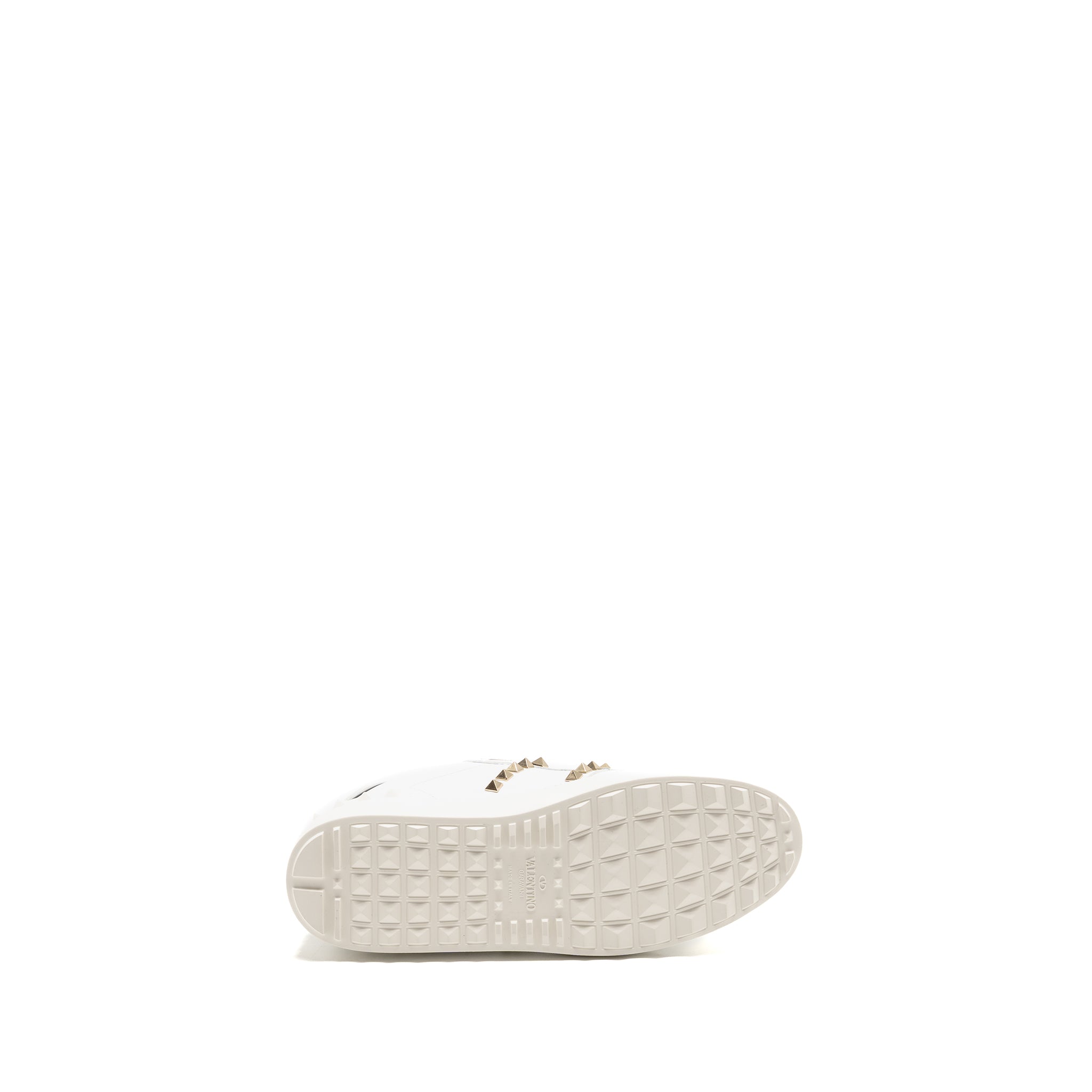 VALENTINO ROCKSTUD UNTITLED SNEAKERS CALFSKIN WHITE