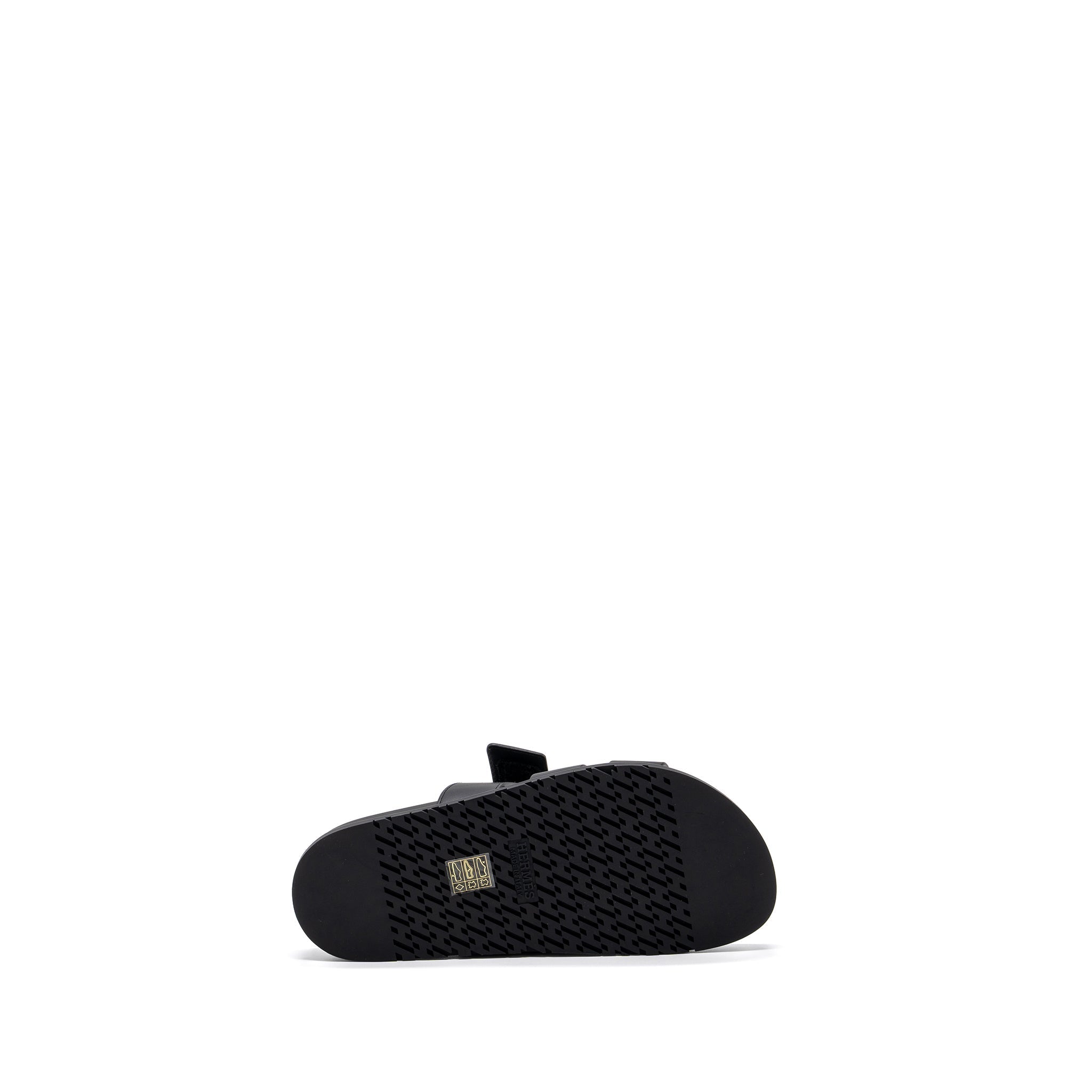 HERMES CHYPRE SANDAL BLACK
