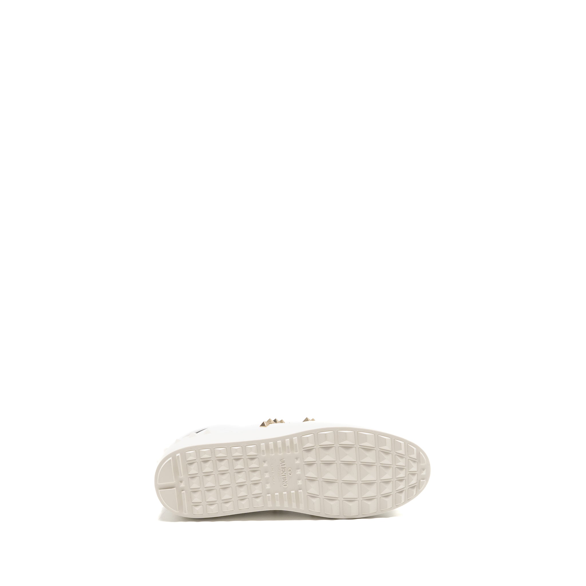 VALENTINO ROCKSTUD UNTITLED SNEAKERS CALFSKIN WHITE