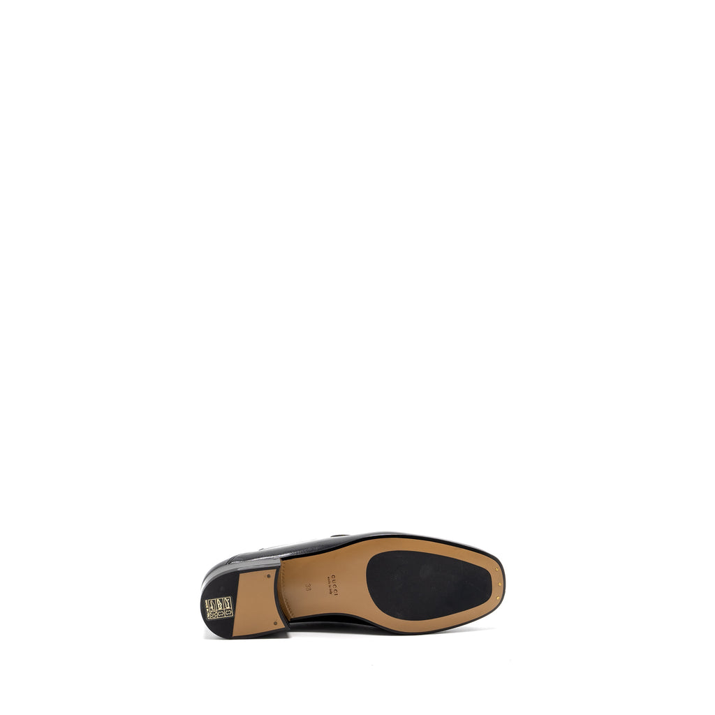 GUCCI HORSEBIT LOAFER LEATHER BLACK GHW