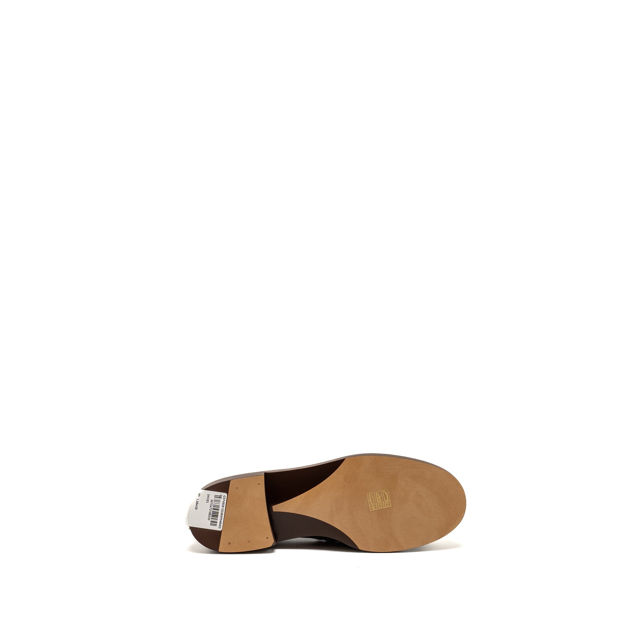 CHANEL LETTER LOGO LOAFERS PATENT CALFSKIN DARK BROWN LGHW