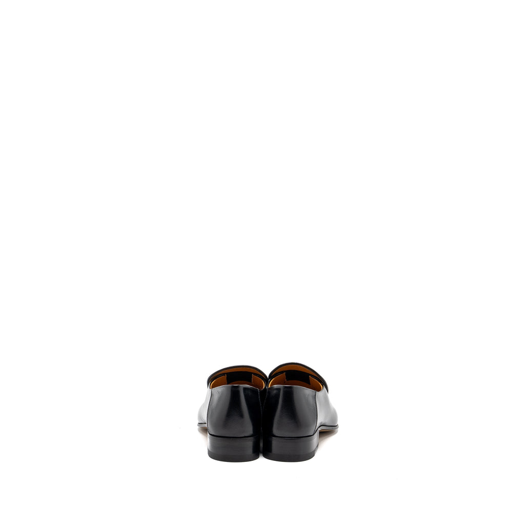 GUCCI HORSEBIT LOAFER LEATHER BLACK GHW