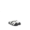 HERMES CHYPRE SANDALS WHITE/BLACK