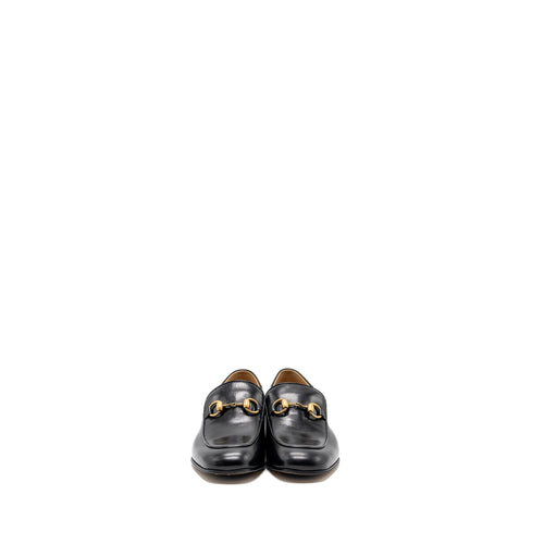 GUCCI HORSEBIT LOAFER LEATHER BLACK GHW