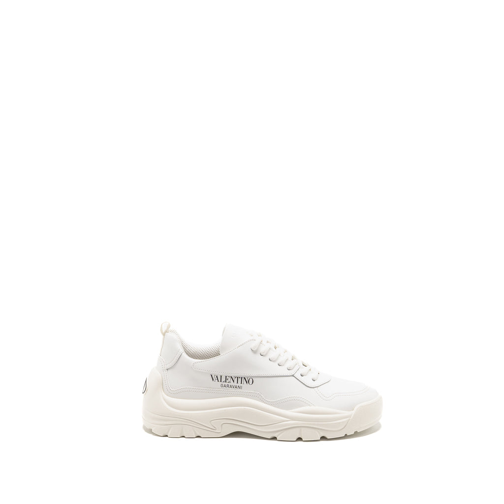 VALENTINO BANSI CHUNKY SNEAKERS CALFSKIN WHITE