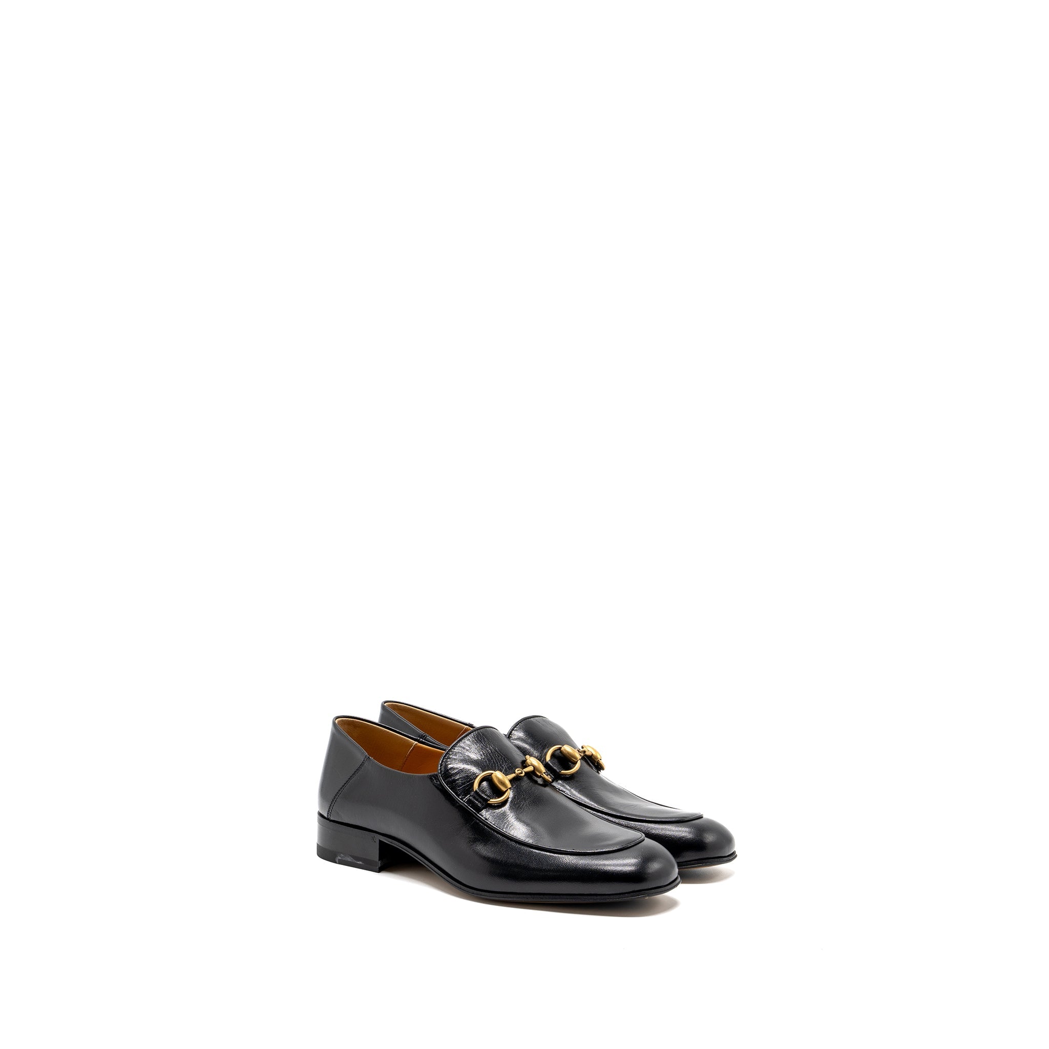 GUCCI HORSEBIT LOAFER LEATHER BLACK GHW