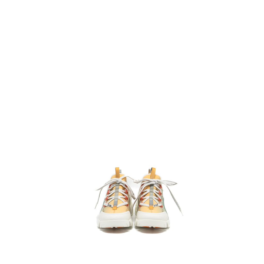 DIOR D-CONNECT SNEAKER DIORAURA PRINT WATER GREY