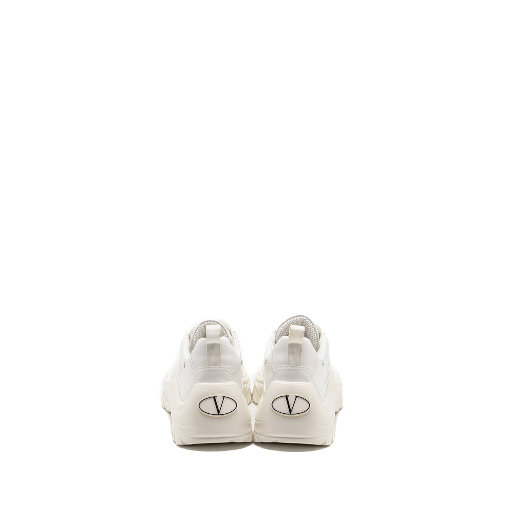 VALENTINO BANSI CHUNKY SNEAKERS CALFSKIN WHITE