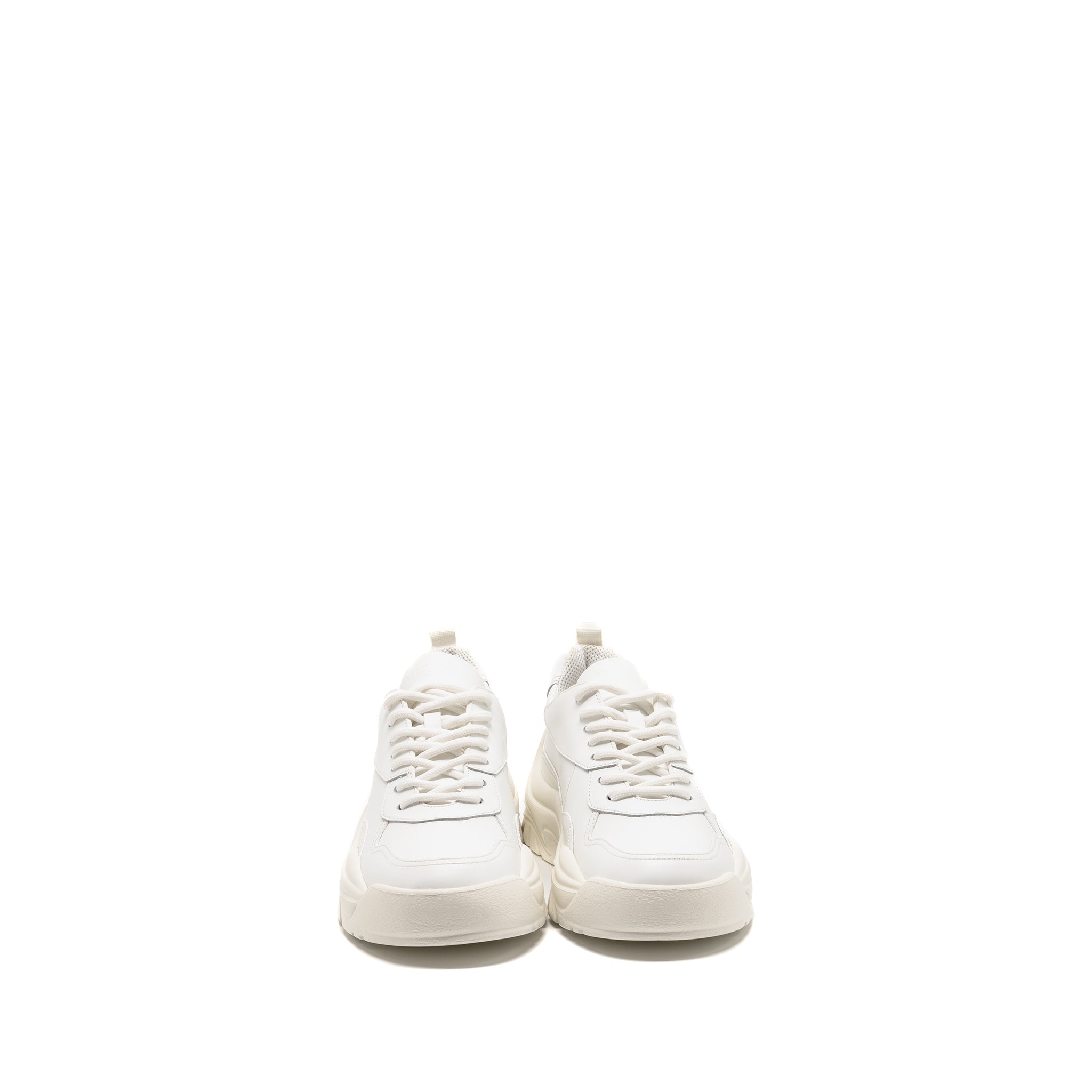 VALENTINO BANSI CHUNKY SNEAKERS CALFSKIN WHITE