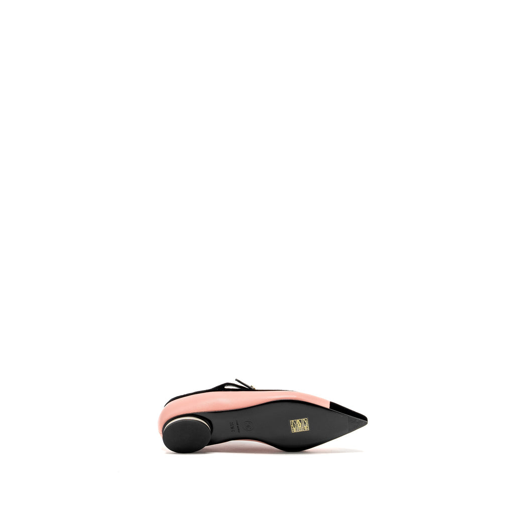 CHANEL MERRY JANE’S SHOES PINK / BLACK