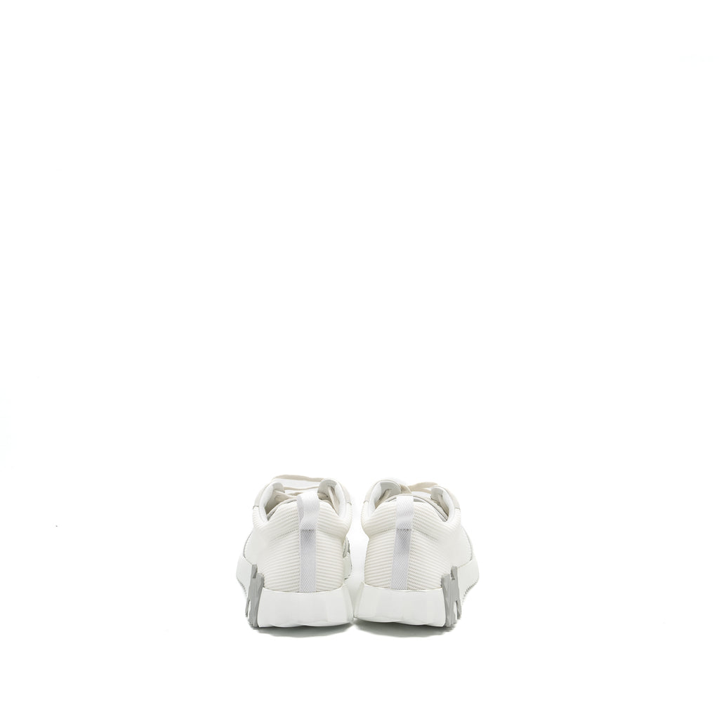 HERMES HOMME BOUNCING SNEAKER MESH/VELOURS WHITE