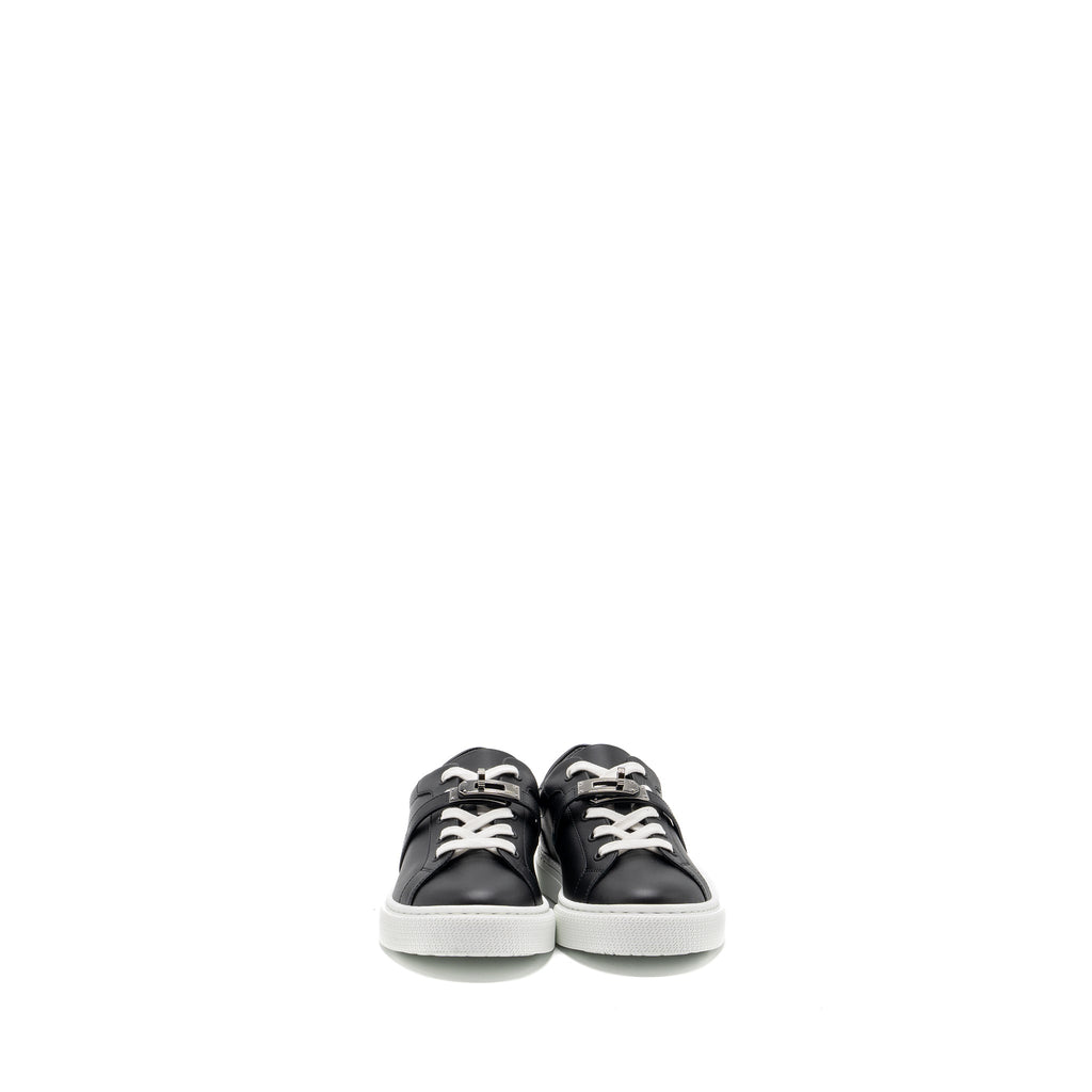 HERMES FEMME DAY SNEAKER CALFSKIN NOIR SHW