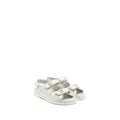 CHANEL DAD SANDALS CAVIAR WHITE LGHW