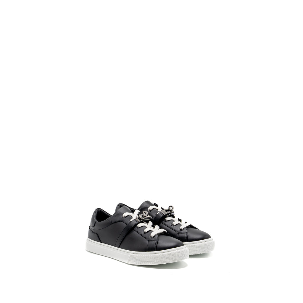 HERMES FEMME DAY SNEAKER CALFSKIN NOIR SHW