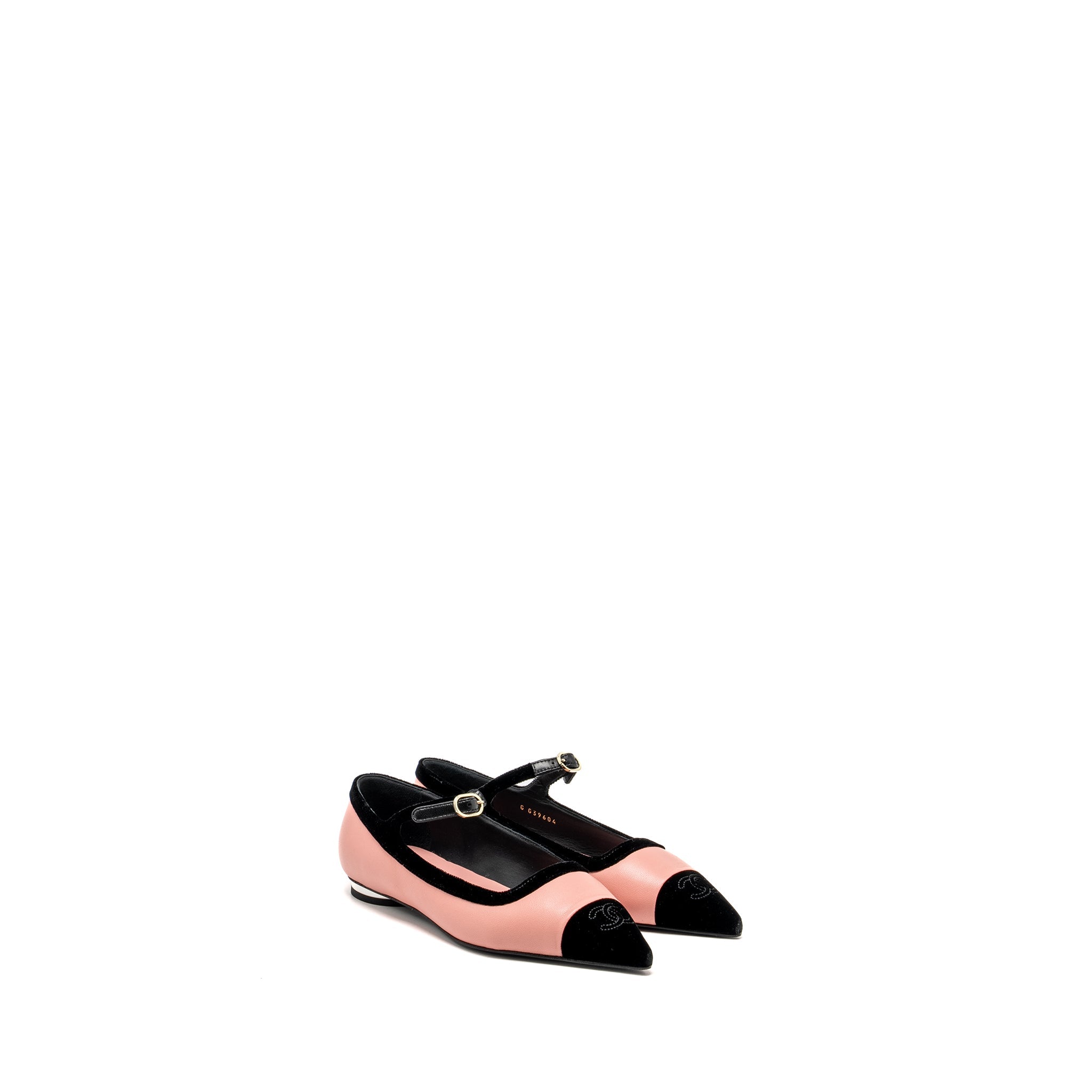 CHANEL MERRY JANE’S SHOES PINK / BLACK