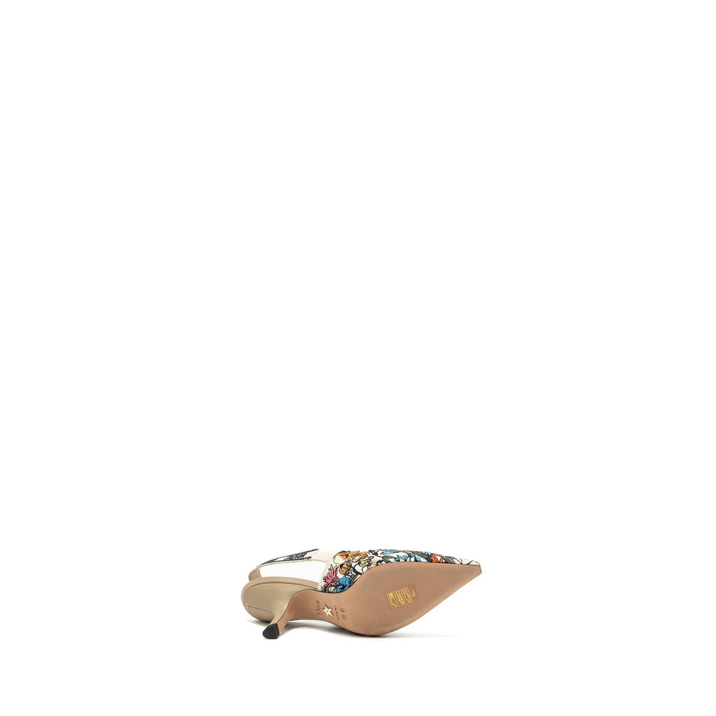 DIOR J’ADIOR SLINGBACK HEELS MULTICOLOUR
