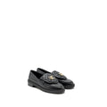 CHANEL QUILTED CC LOGO LOAFER BLACK LGHW