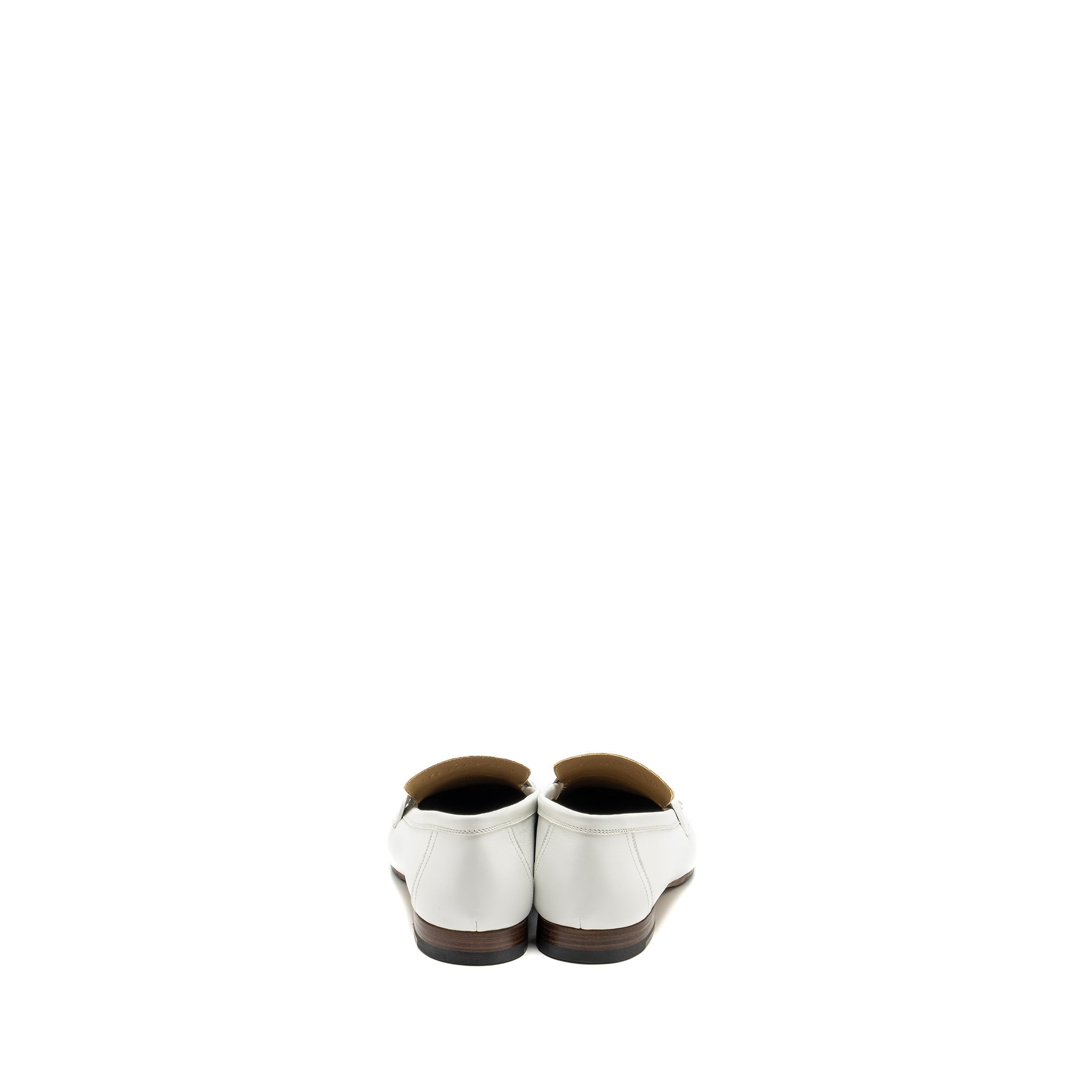 HERMES MOCCASIN ROYAL LOAFER WHITE RGHW