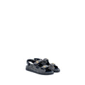 CHANEL DAD SANDALS DENIM GREY MULTICOLOUR HARDWARE